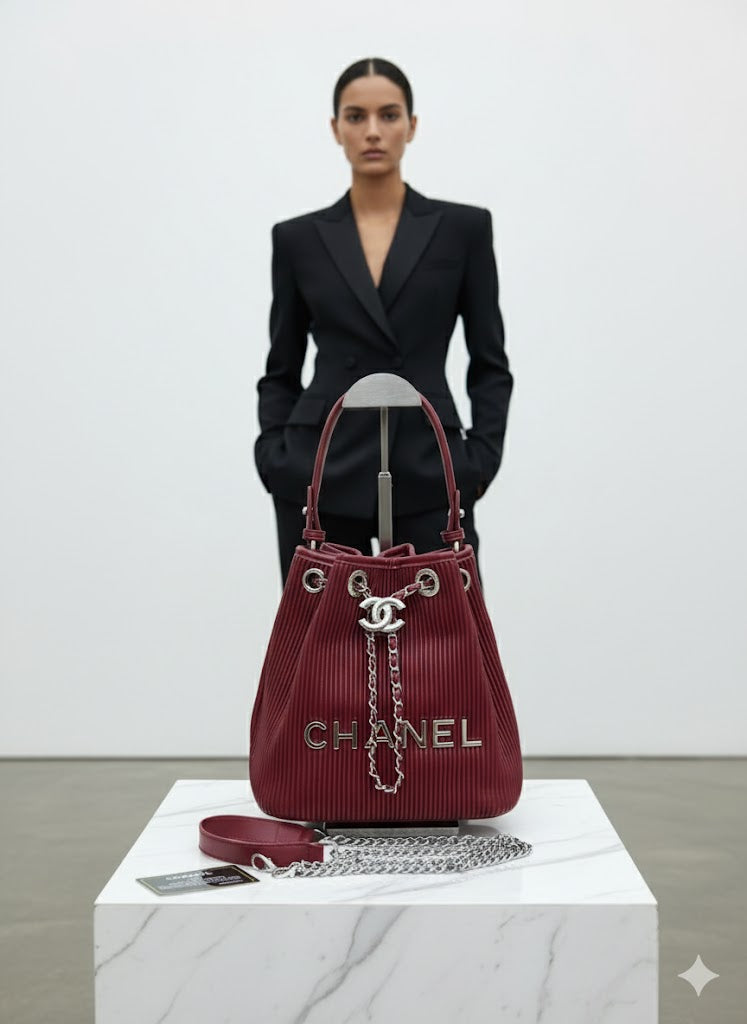 CHANEL Inspired 23CM Women Handbag – Luxury PU Leather Shoulder Bag for Women | Dubai Collection